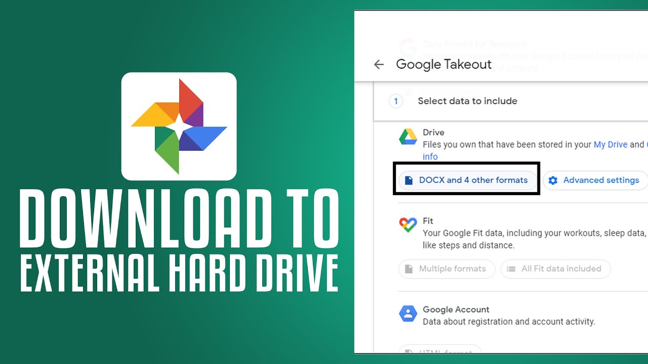 How To Download All Photos From Google Photos To External Hard Drive
