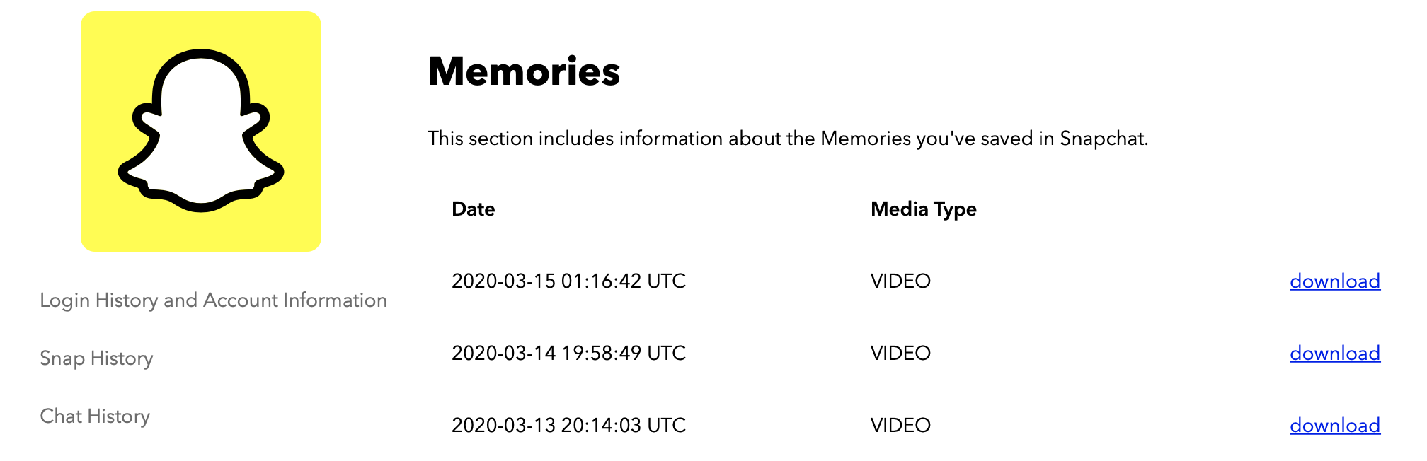How To Download All Snap Memories