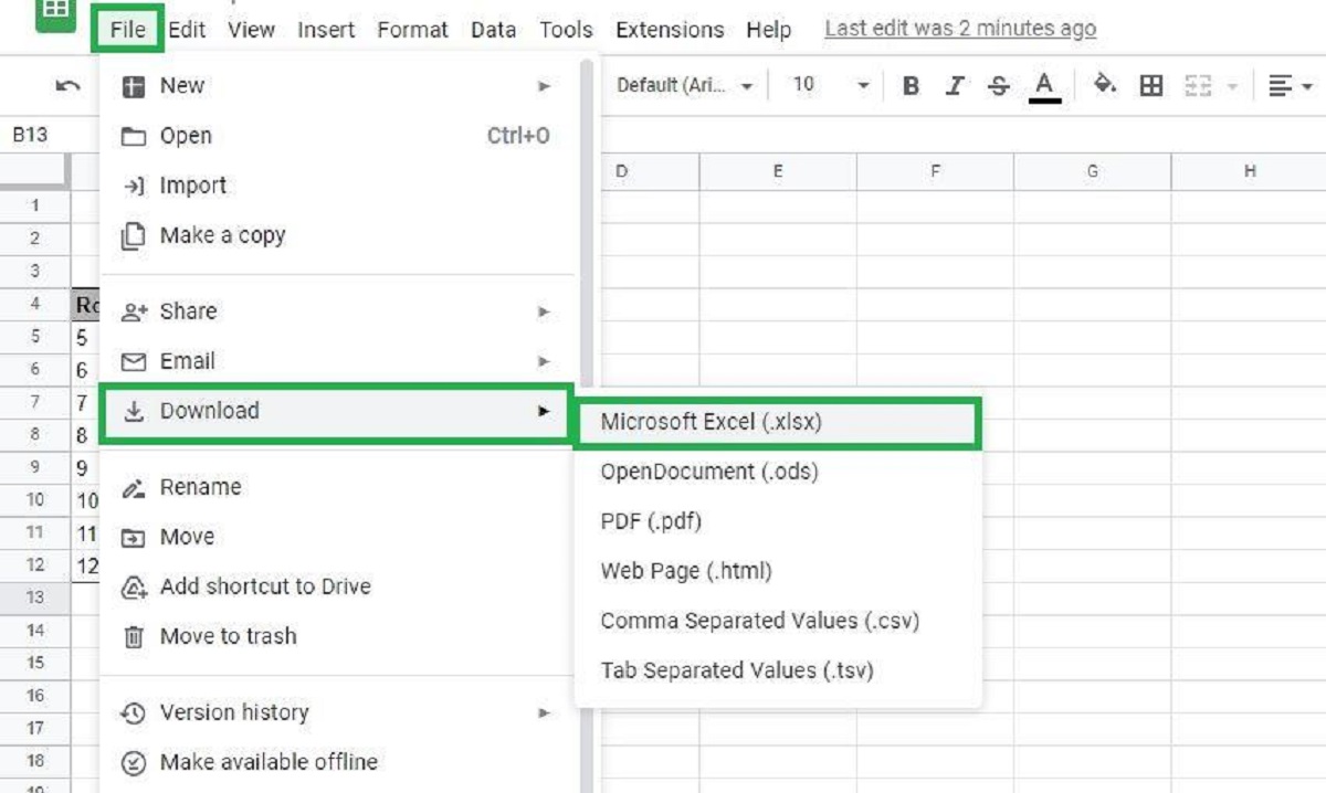 How To Download An Excel File | Robots.net