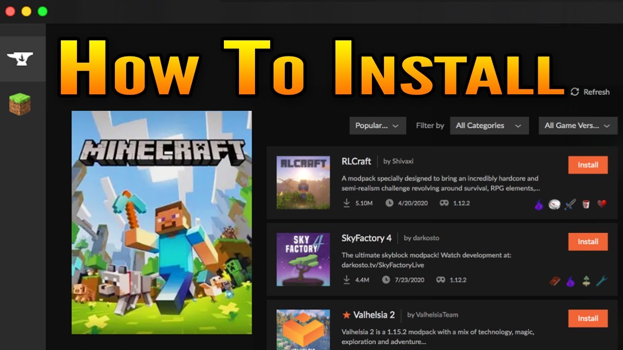 How To Download Curseforge For Minecraft