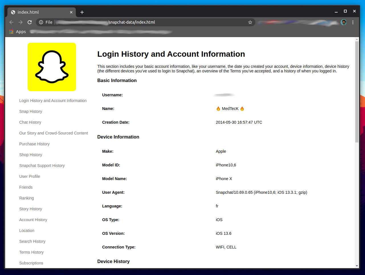 How To Download Data From Snapchat