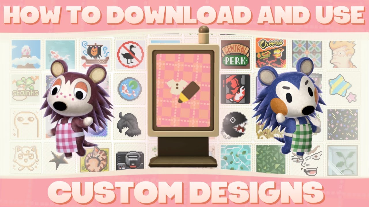 How To Download Designs Animal Crossing