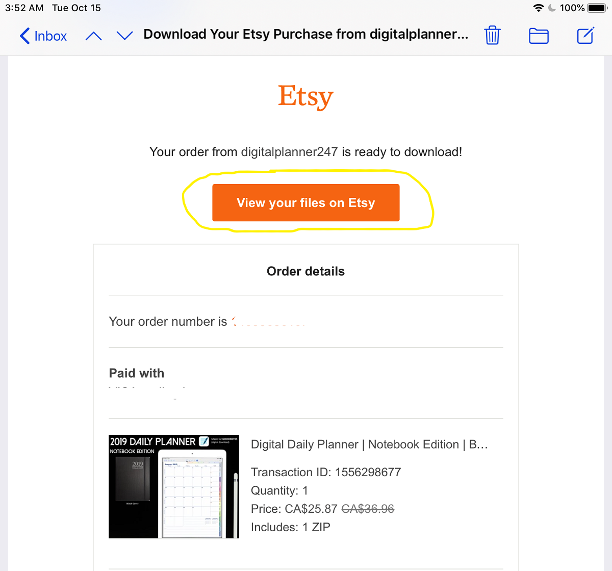 How To Download Digital Files From Etsy