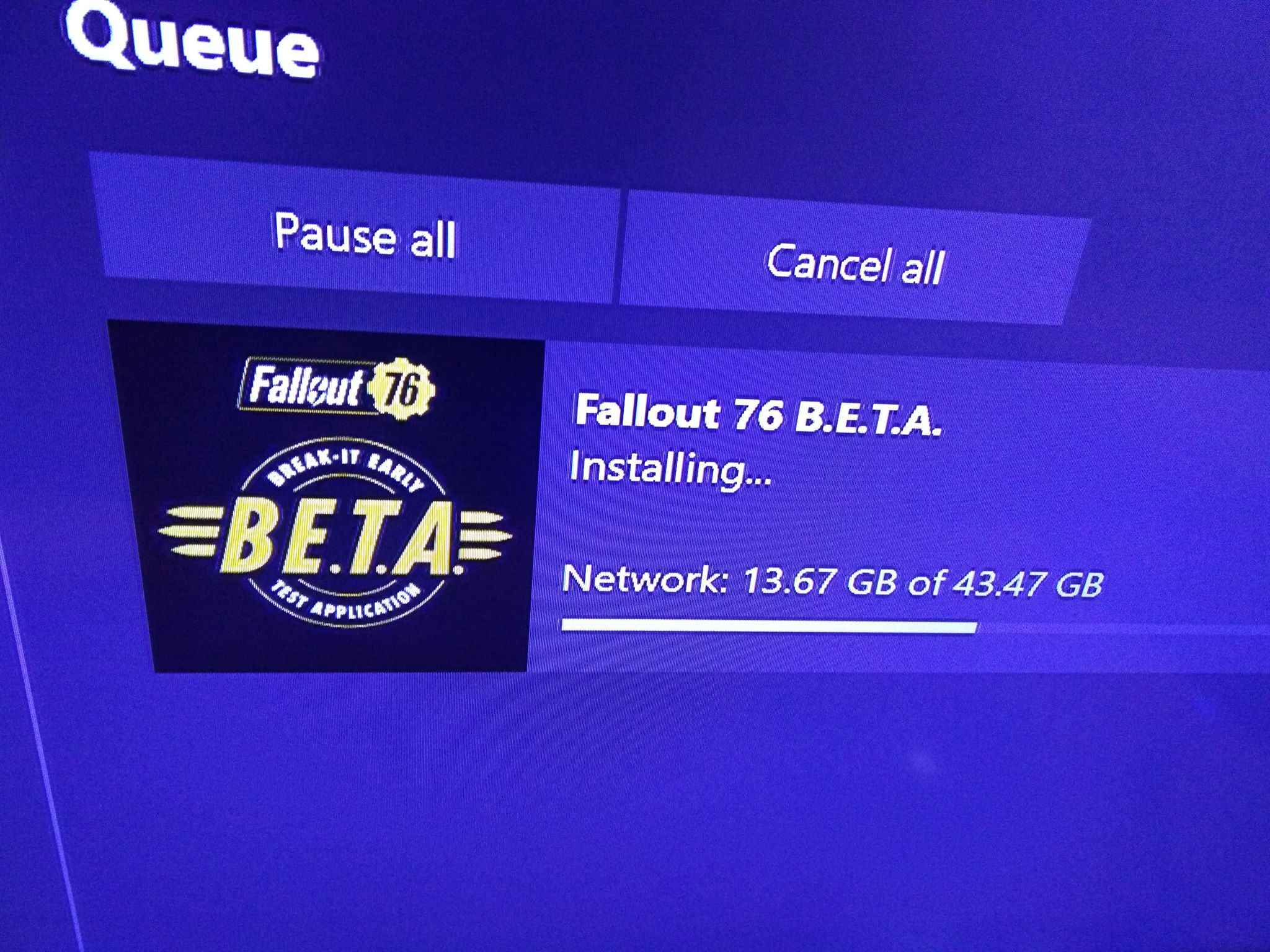 How To Download Fallout 76 Beta Xbox