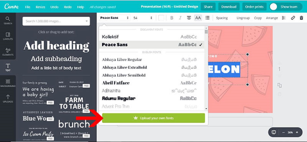 How To Download Font To Canva