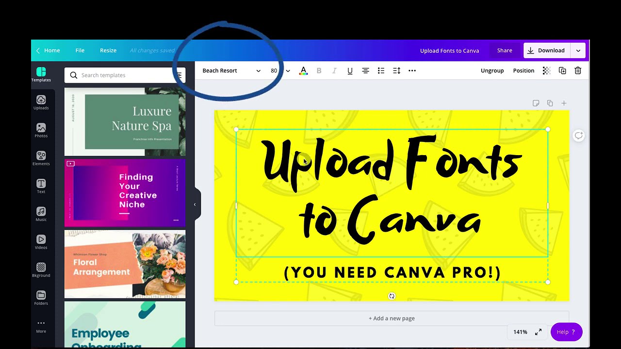 How To Download Fonts In Canva
