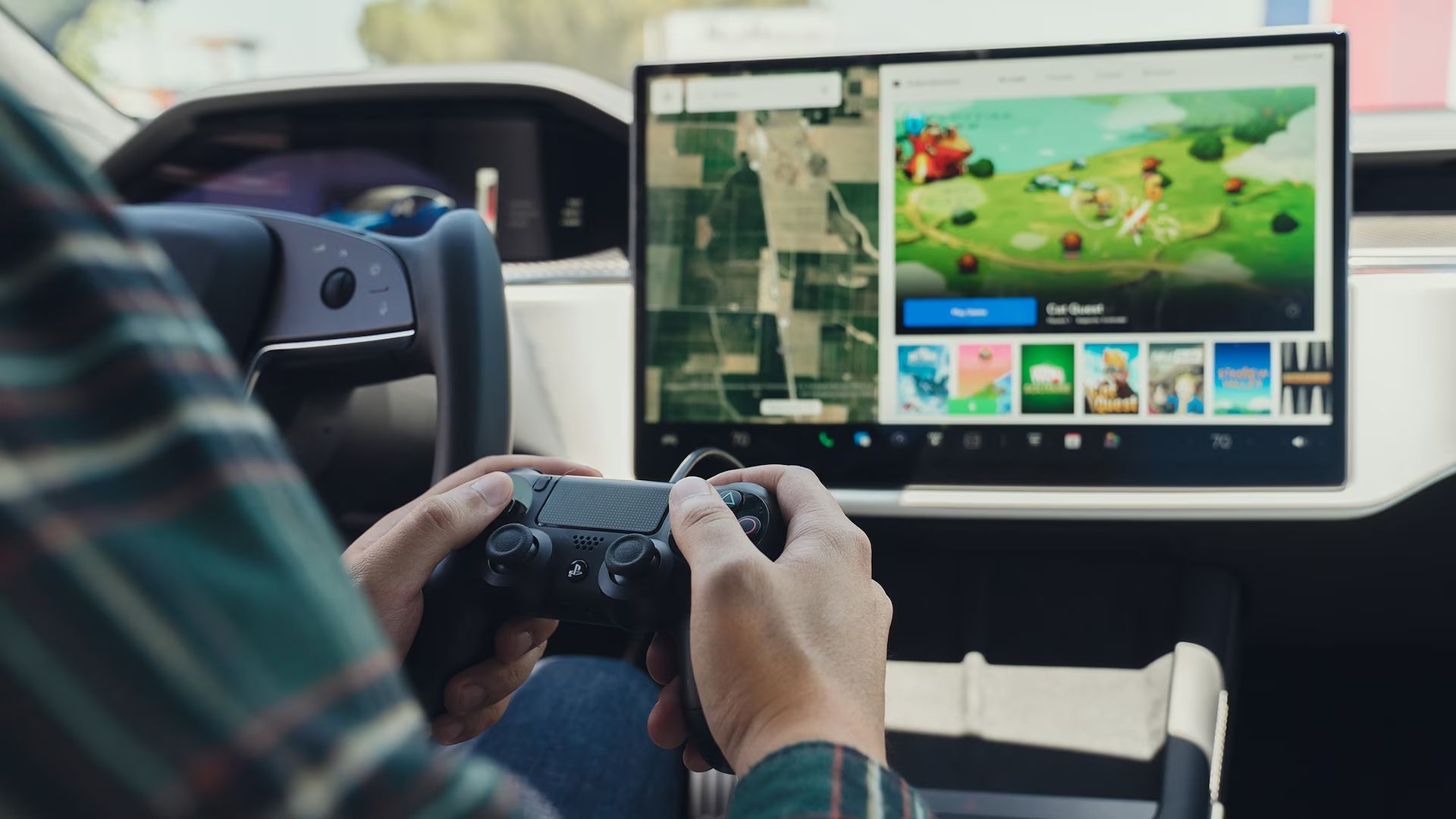 how-to-download-games-on-tesla