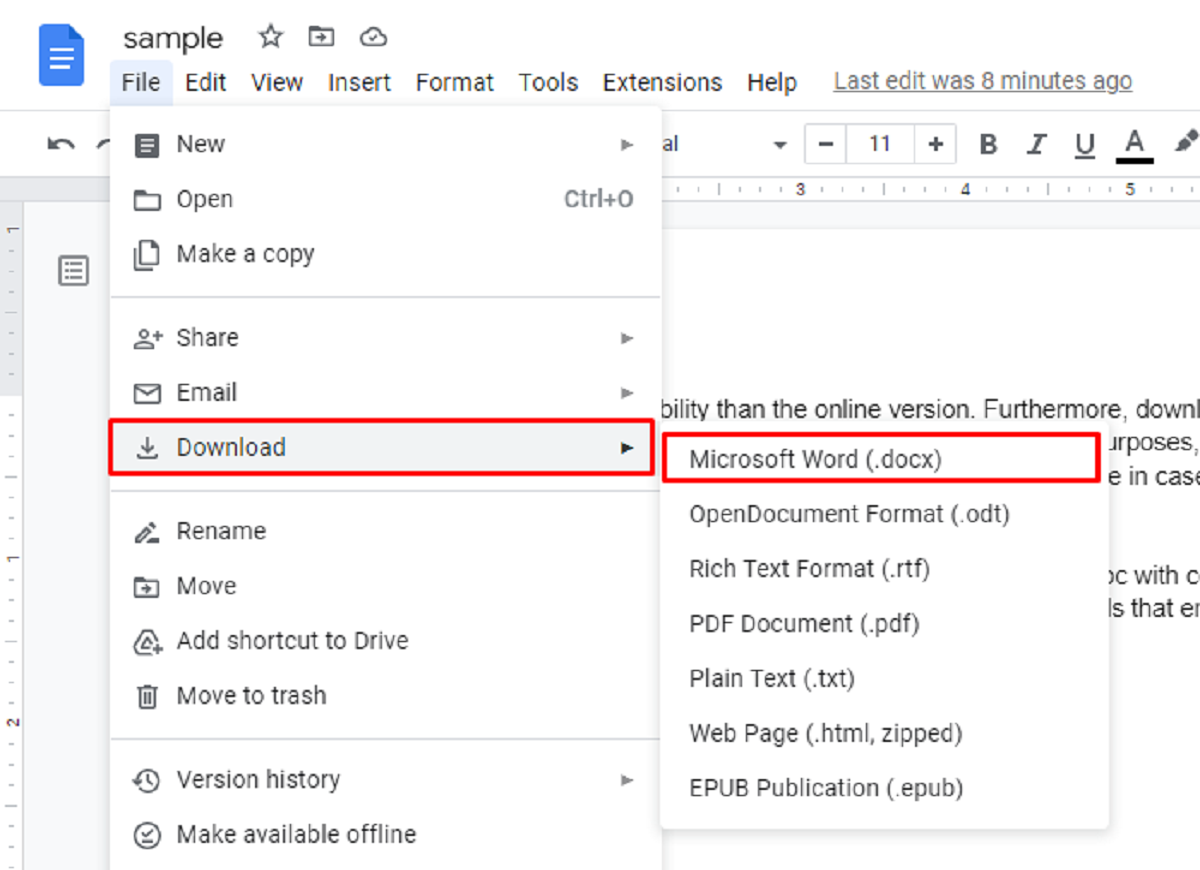 How To Download Google Docs With Comments