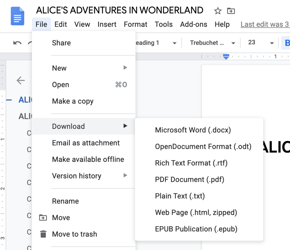 How To Download Google Docs With Comments As PDF