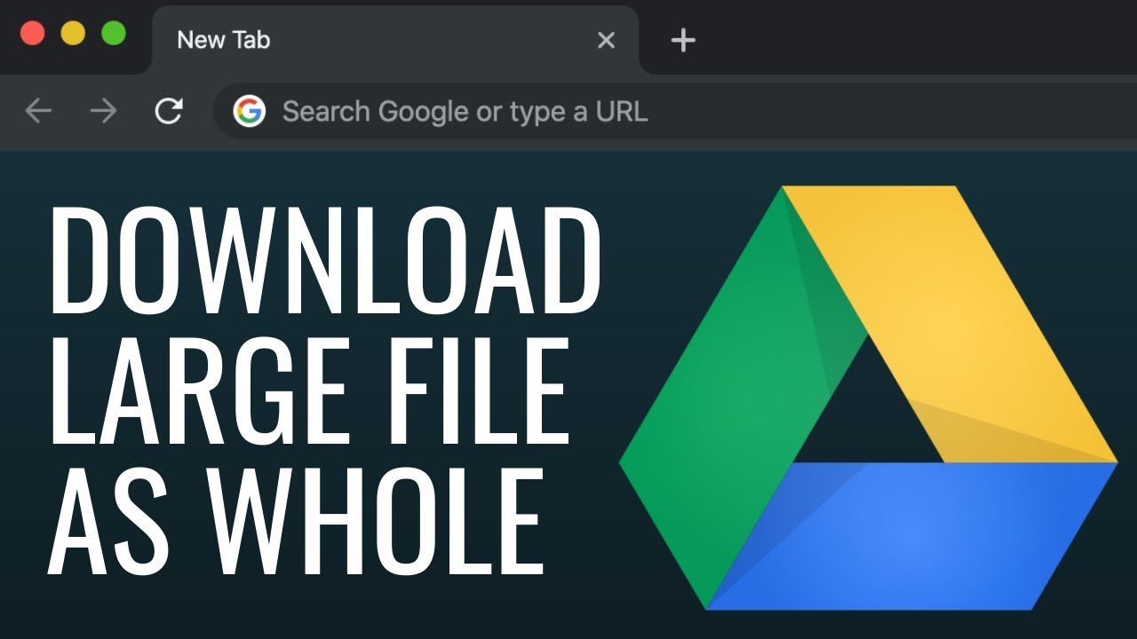 How To Download Large File From Google Drive
