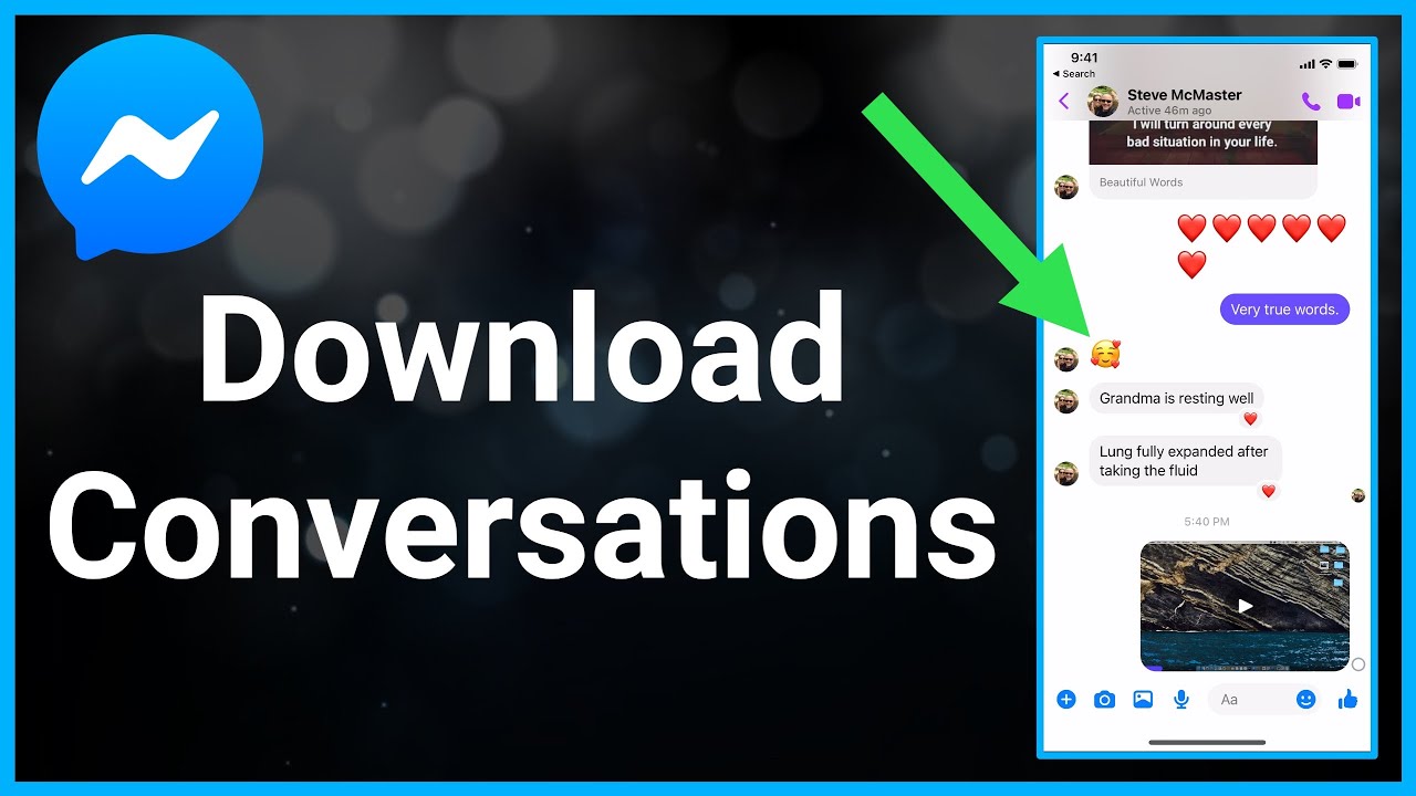 How To Download Messenger Messages