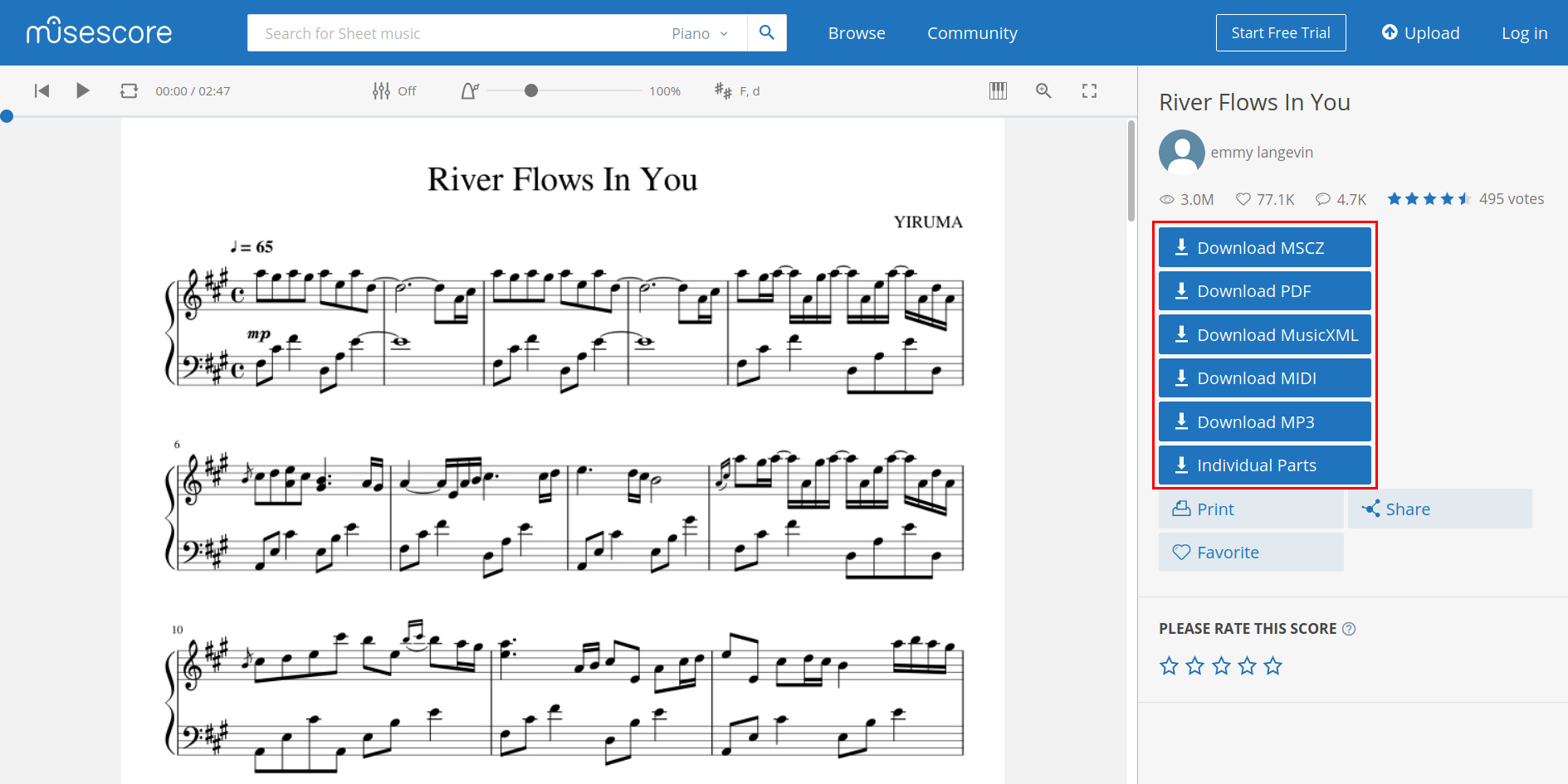 How To Download Musescore Music For Free