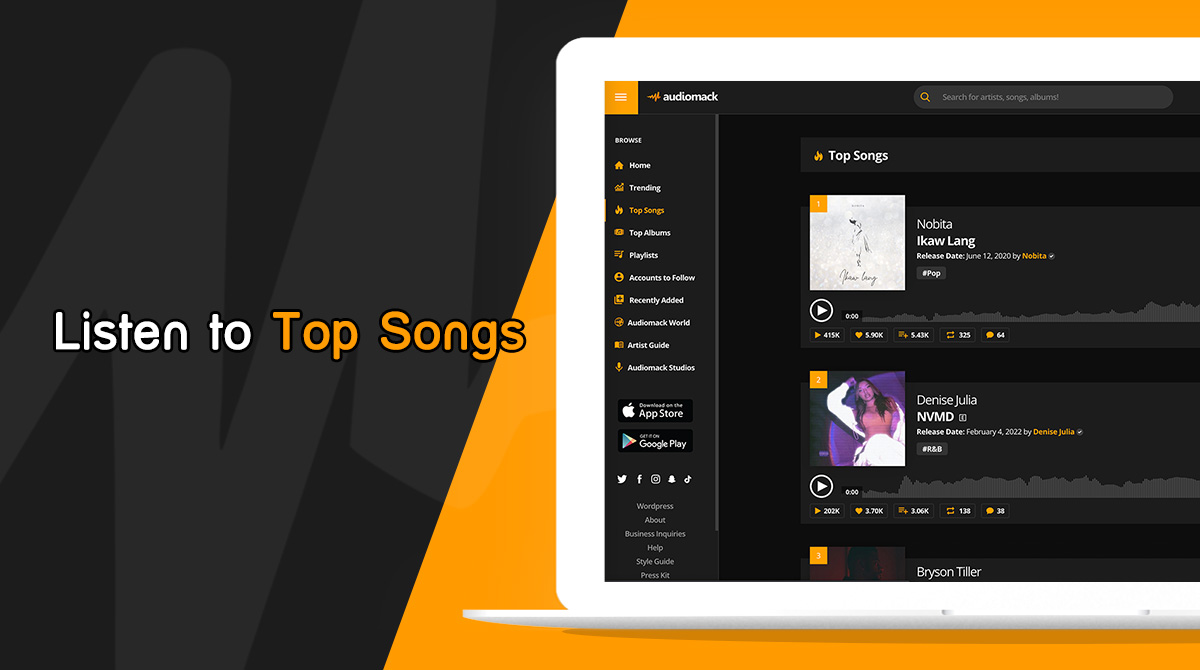 How To Download Music In Audiomack