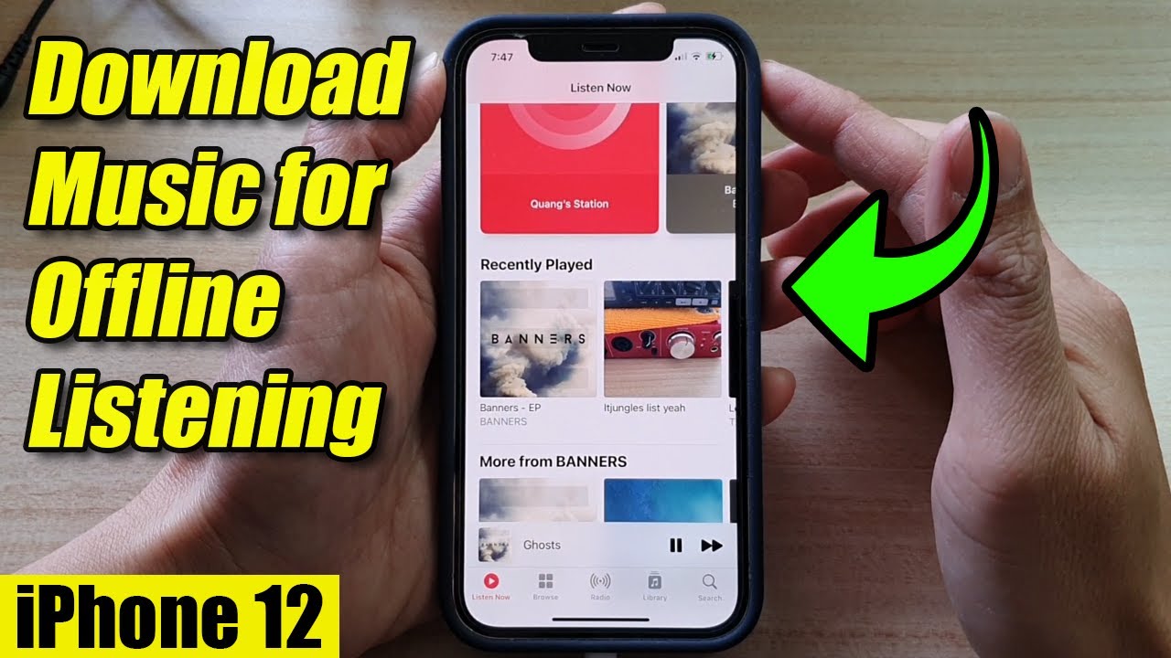 How To Download Music On IPhone Without Internet