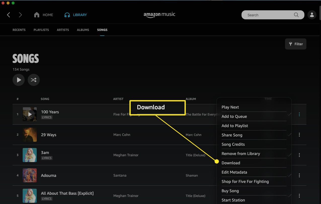 How To Download Music To Your Phone From Amazon Music