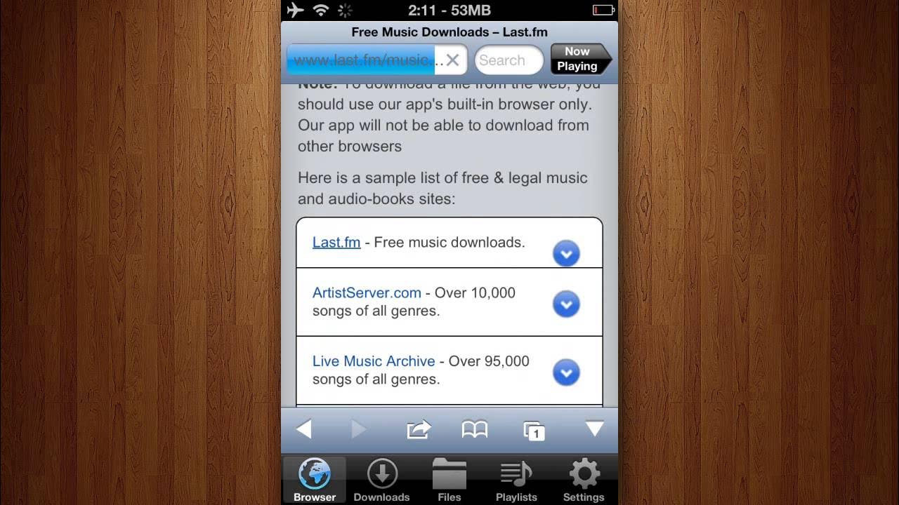 How To Download Music With Idownloader