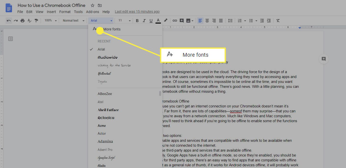 How To Download New Fonts To Google Docs