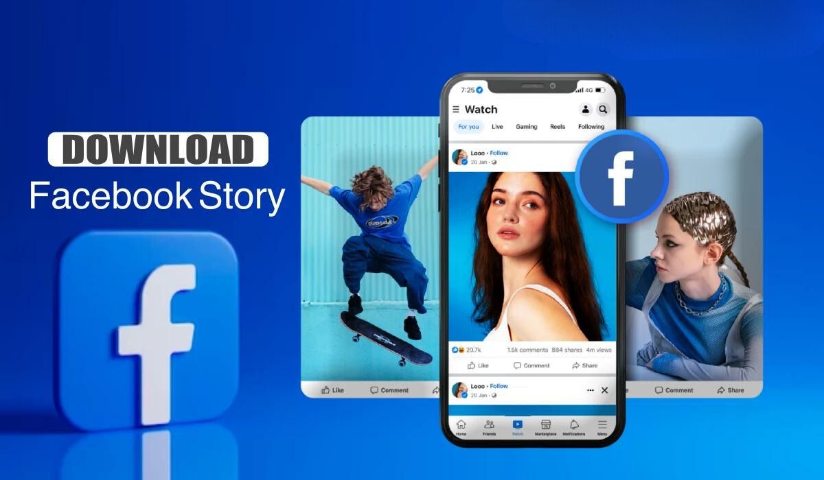 How To Download Story From Facebook