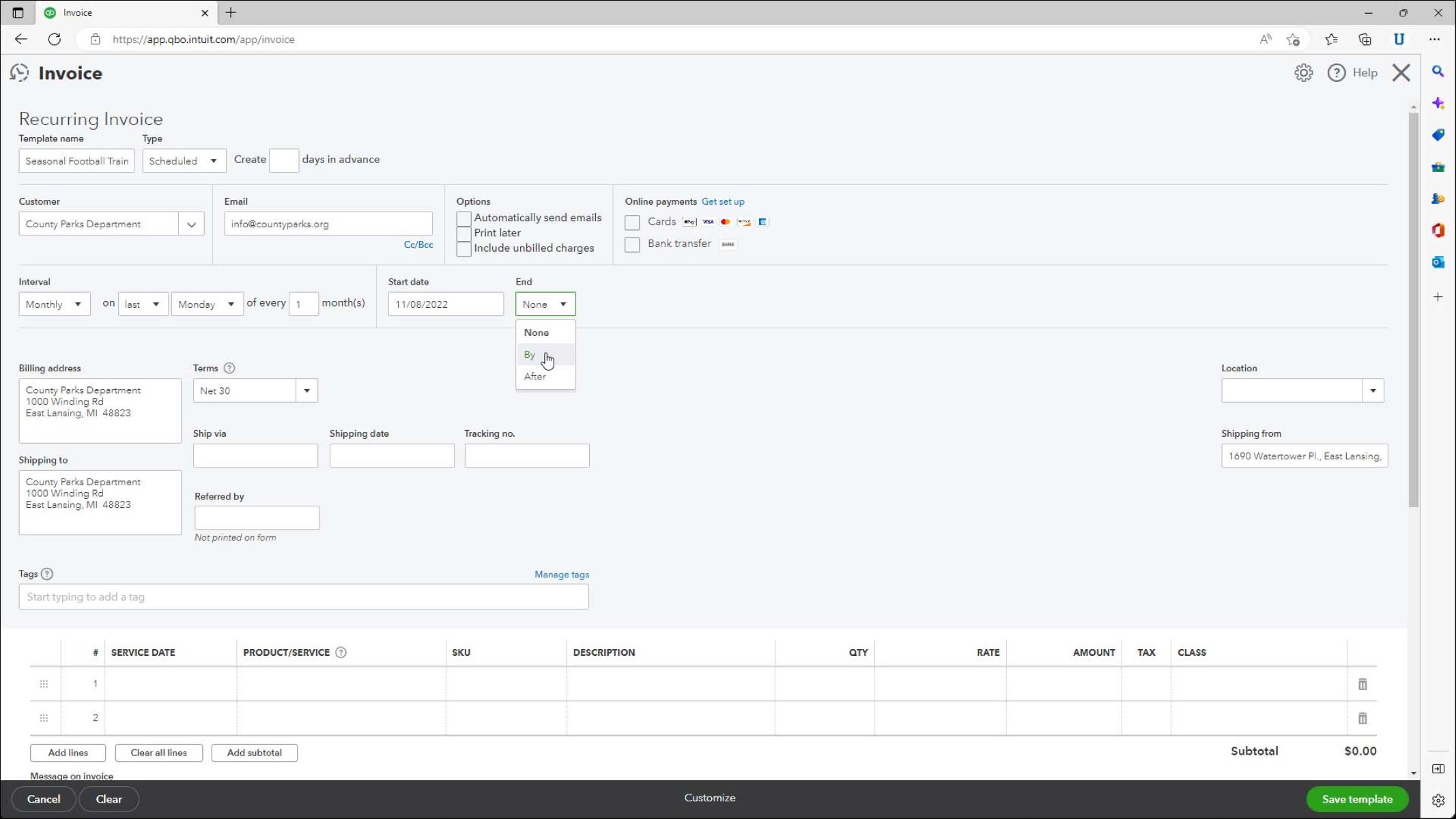 How To Edit Recurring Invoices In Quickbooks Online