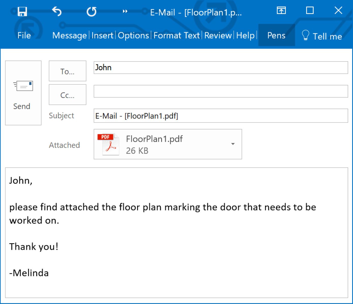 How To Email Pdf File
