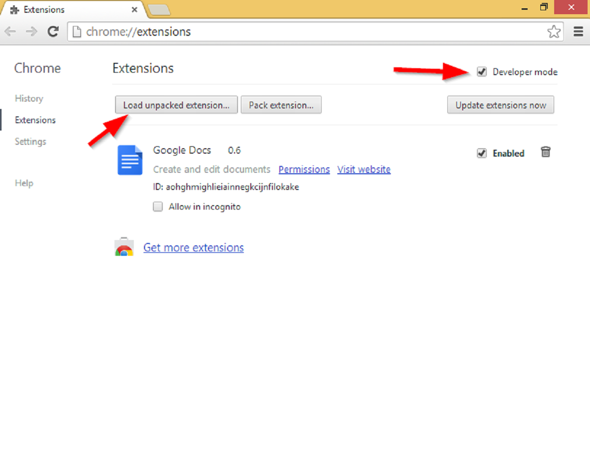 How To Enable Chrome Extensions Not From Web Store
