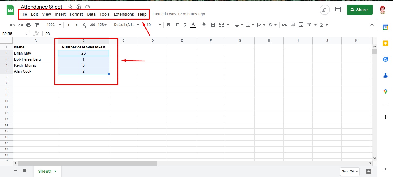 How To Format Cell In Google Sheets