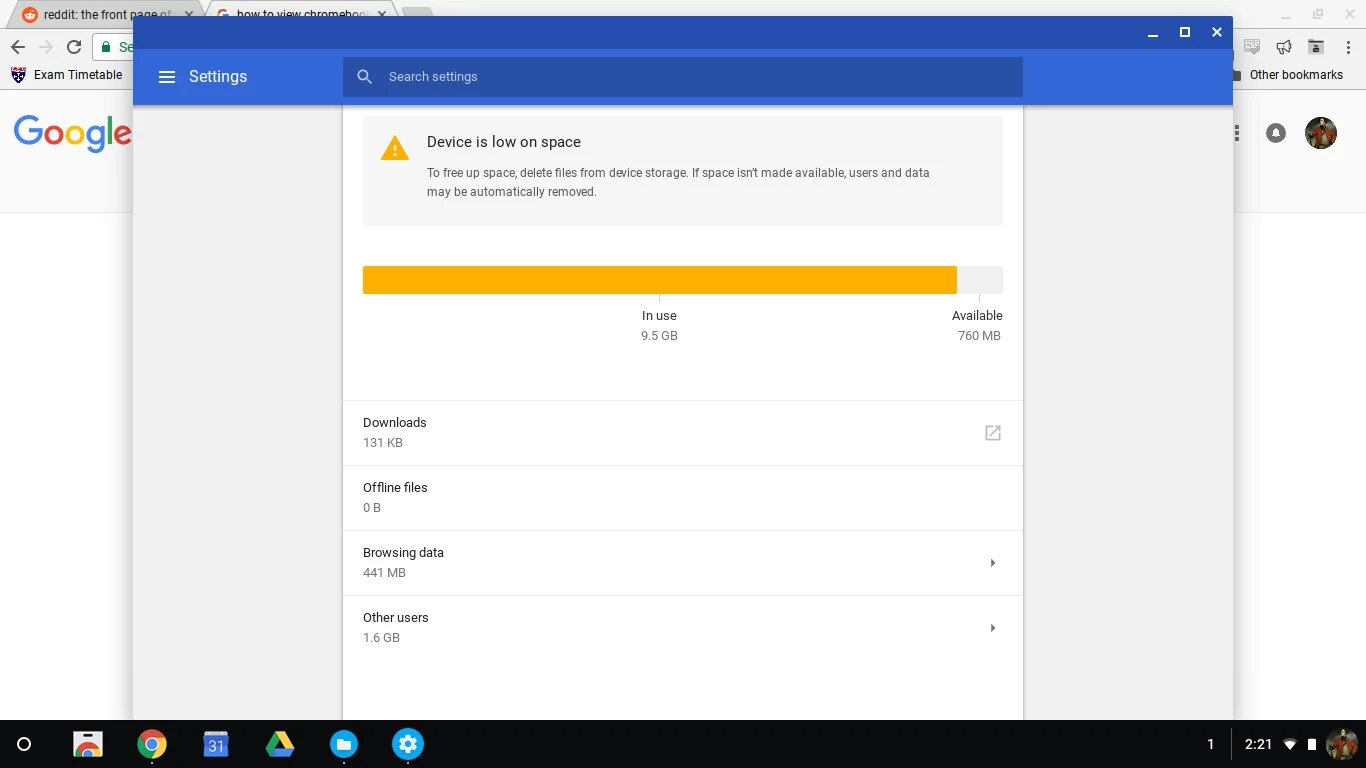 How To Free Up Disk Space On Chromebook