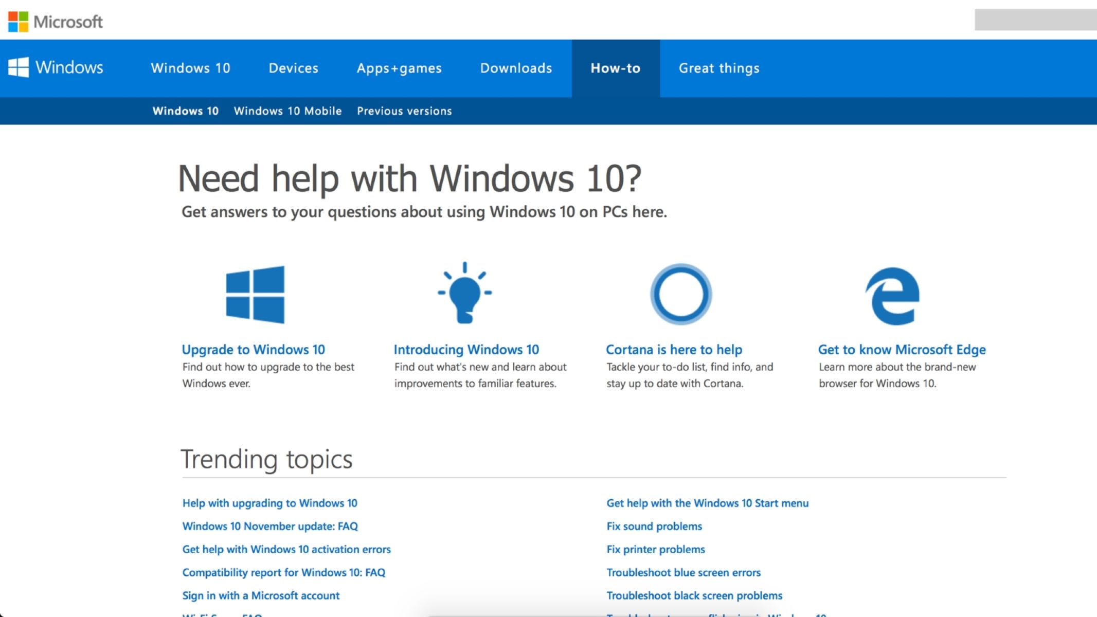 How To Get Help In Windows 10 Robots