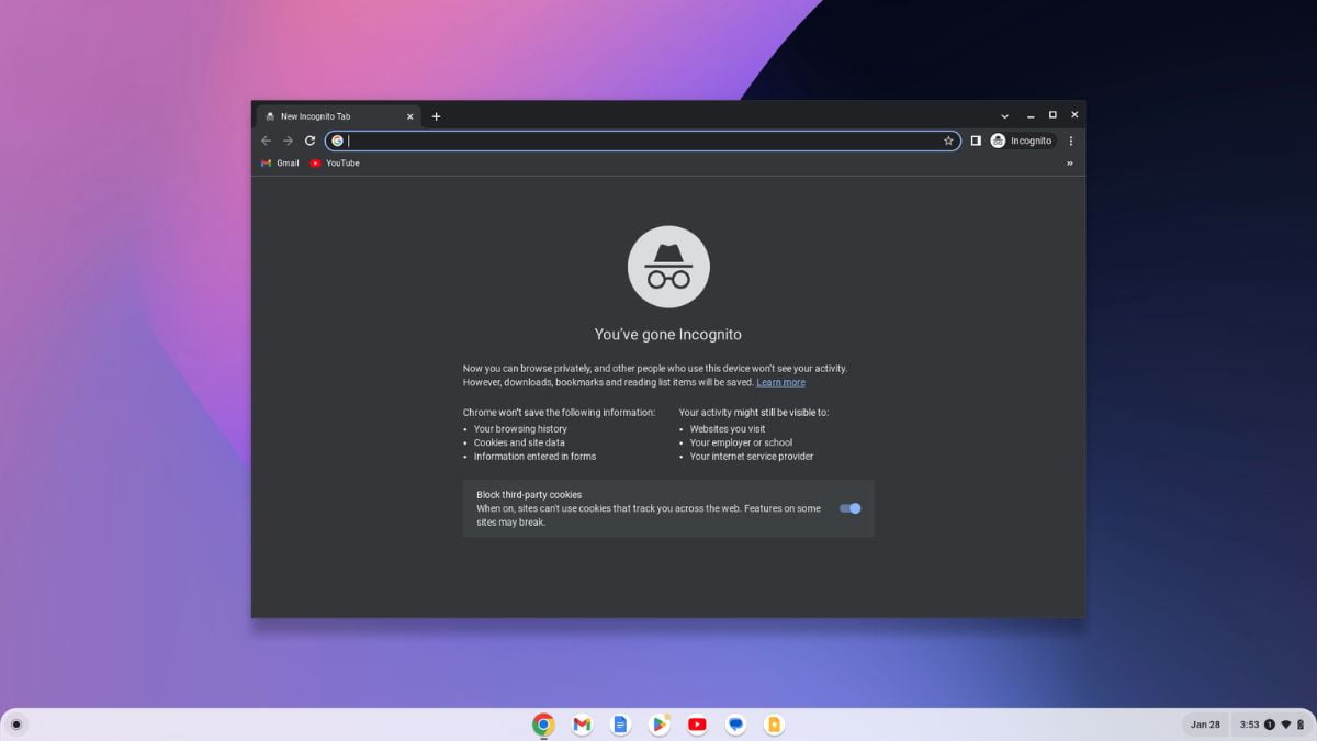 How To Get Incognito Mode On School Chromebook