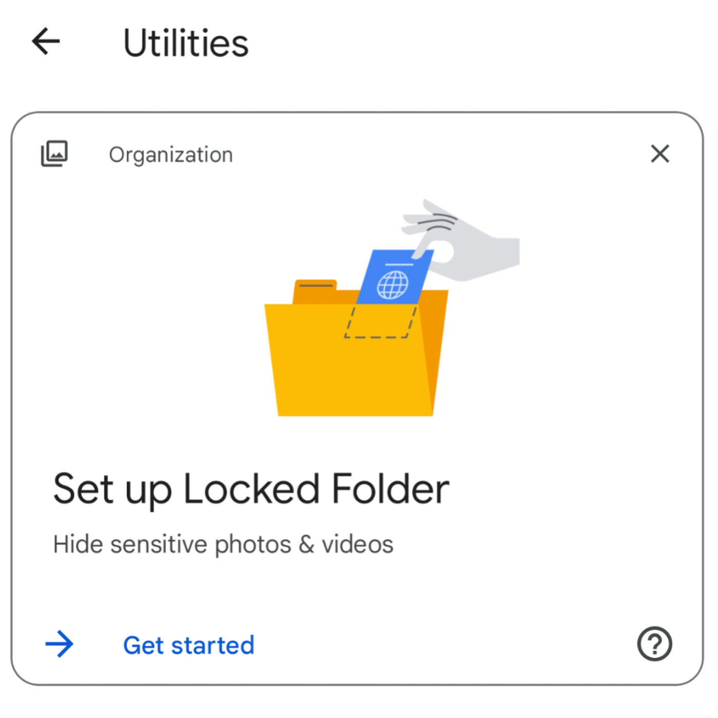 How To Get To Locked Folder Google Photos