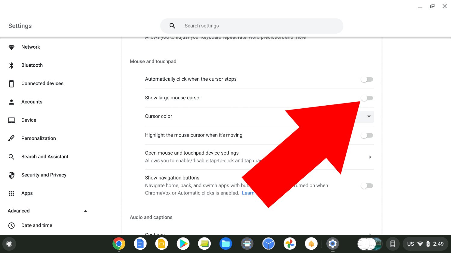 How To Get Your Mouse Back On Chromebook