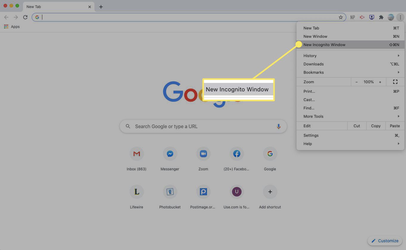 How To Go To Incognito Mode On Chrome