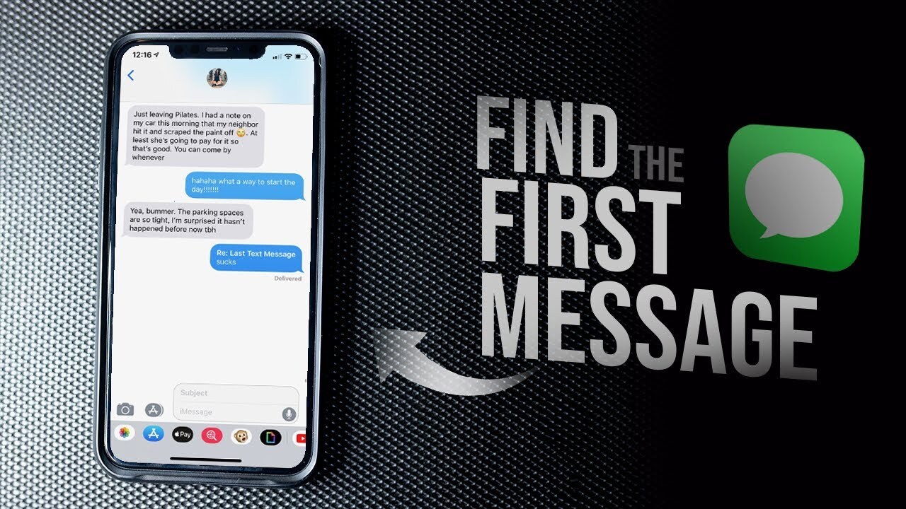 How To Go To The First Message On IMessage