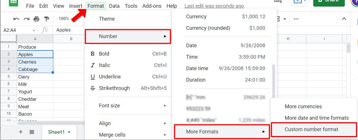 how-to-indent-on-google-sheets