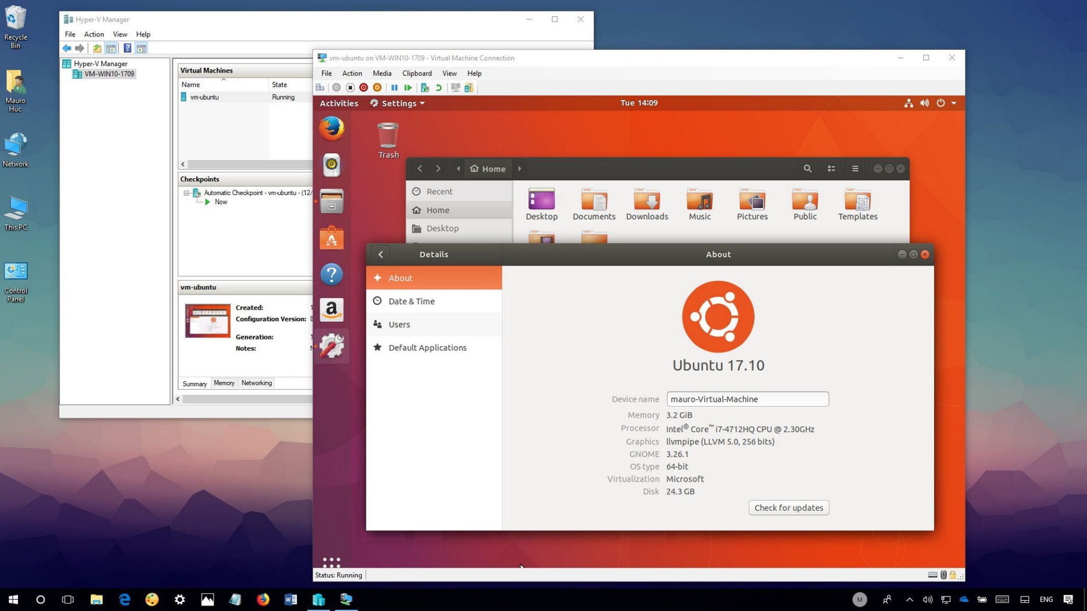 linux auf windows 10 installieren virtual machine