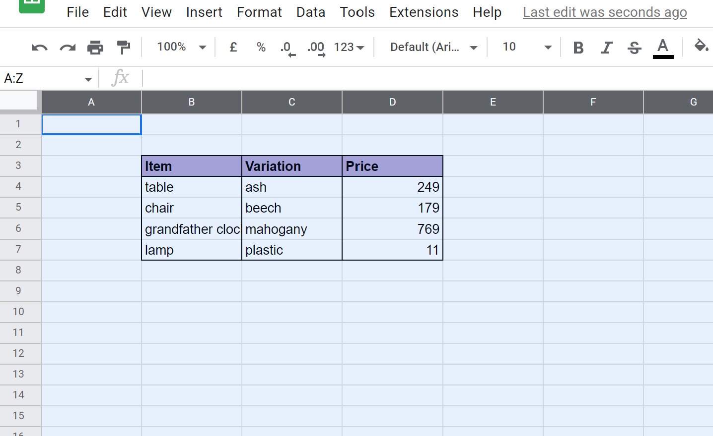how-to-make-columns-the-same-size-in-google-sheets