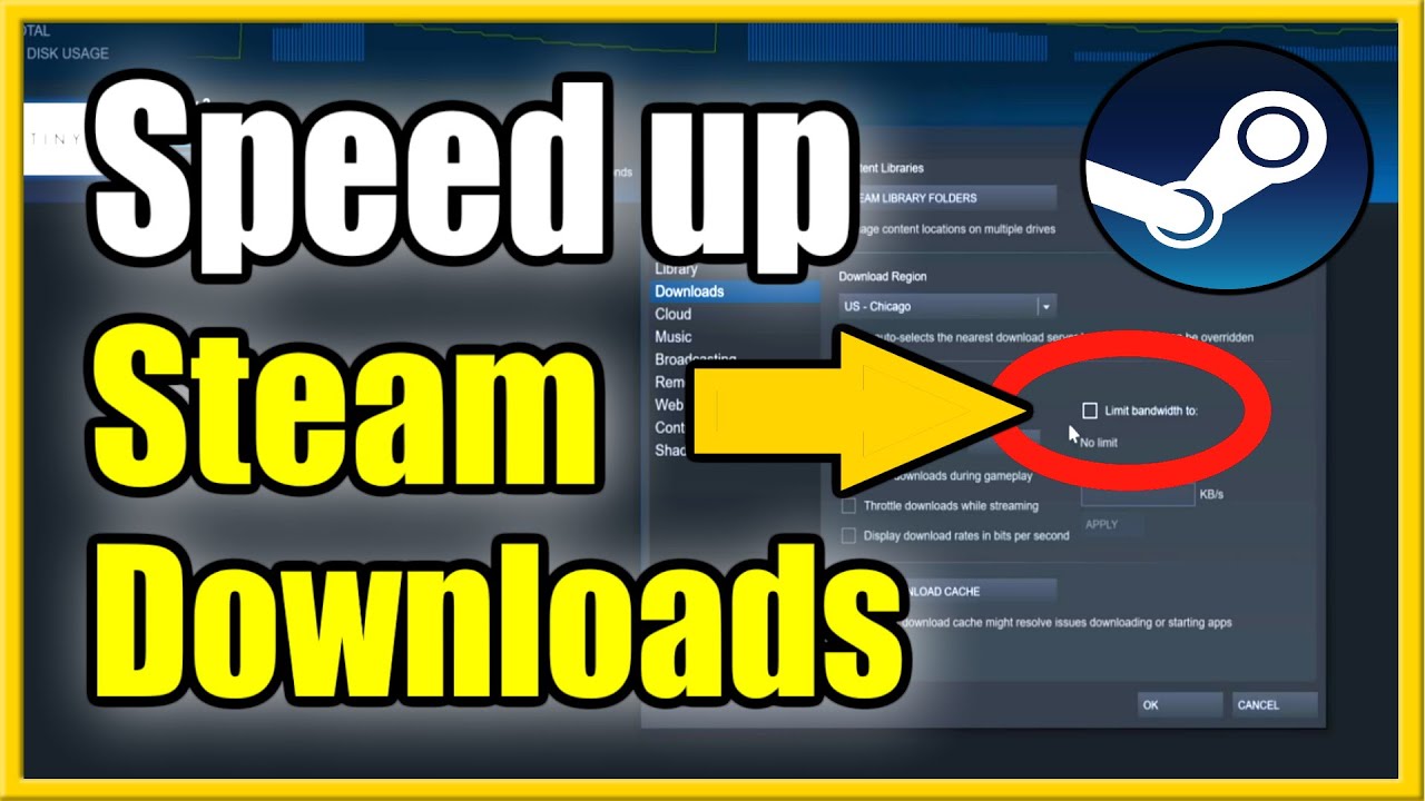 How To Make Download Speed Faster On Steam