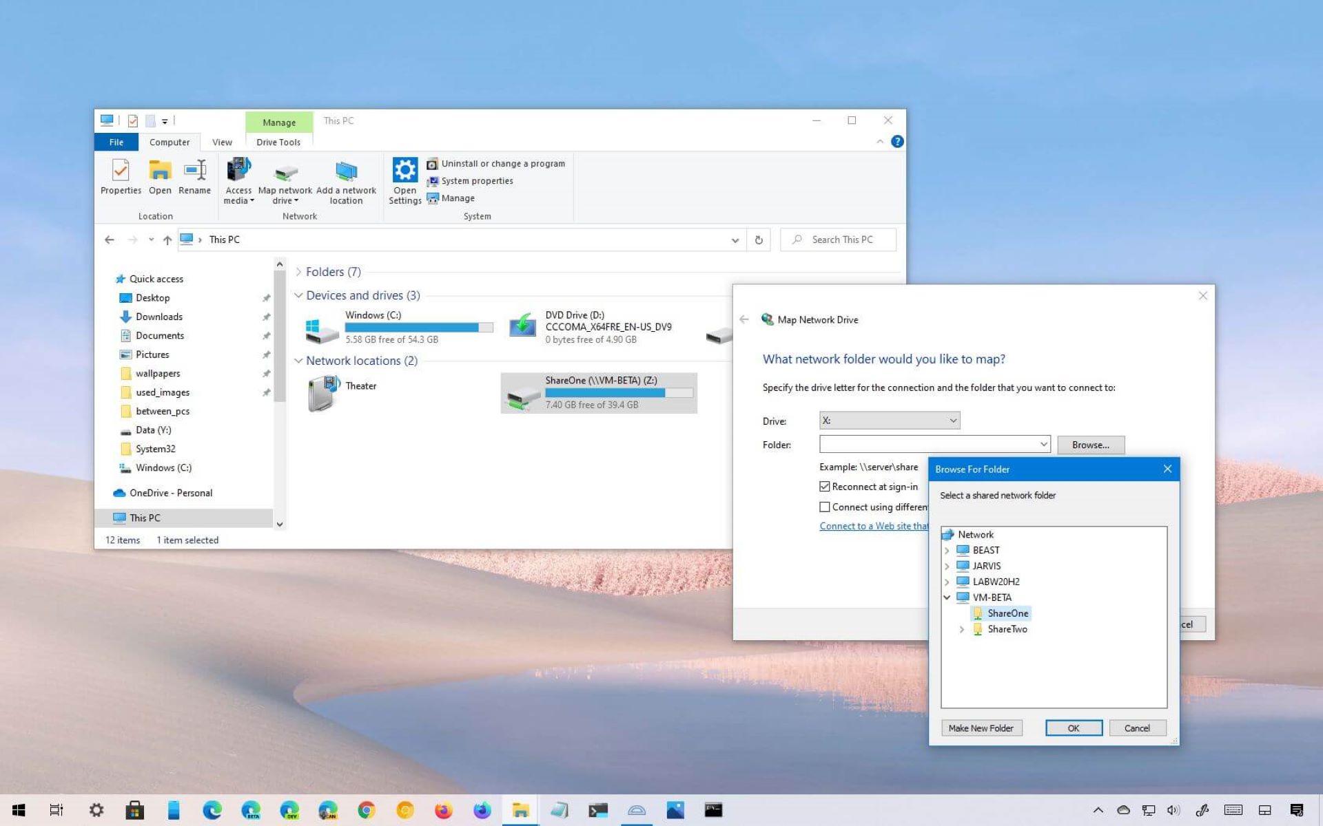 how-to-map-a-network-drive-windows-10