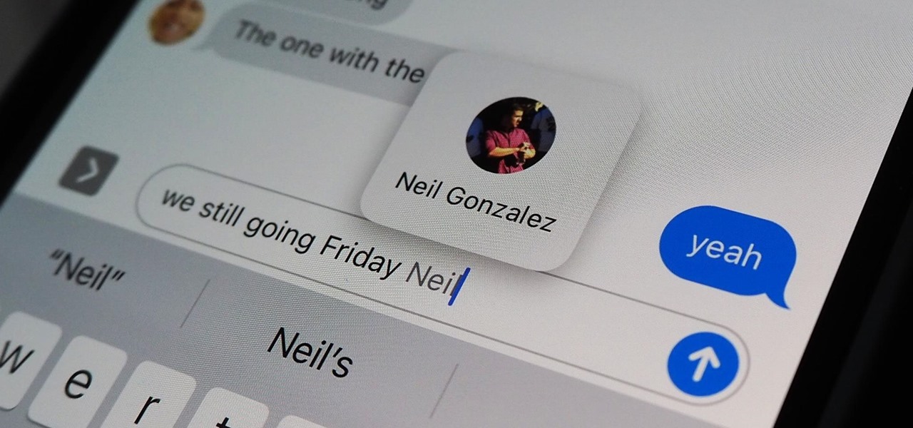 How To Mention Someone On IMessage