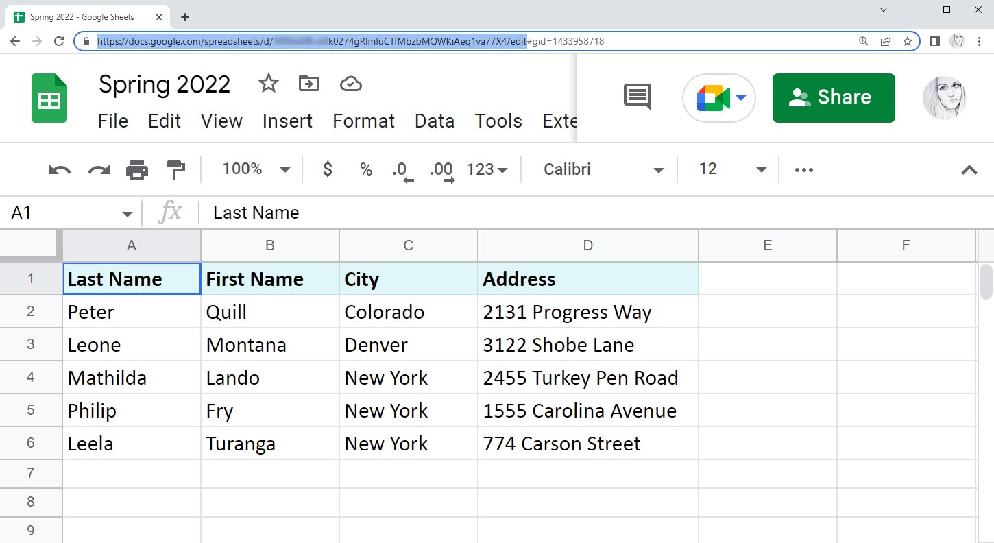 How To Merge Google Sheets