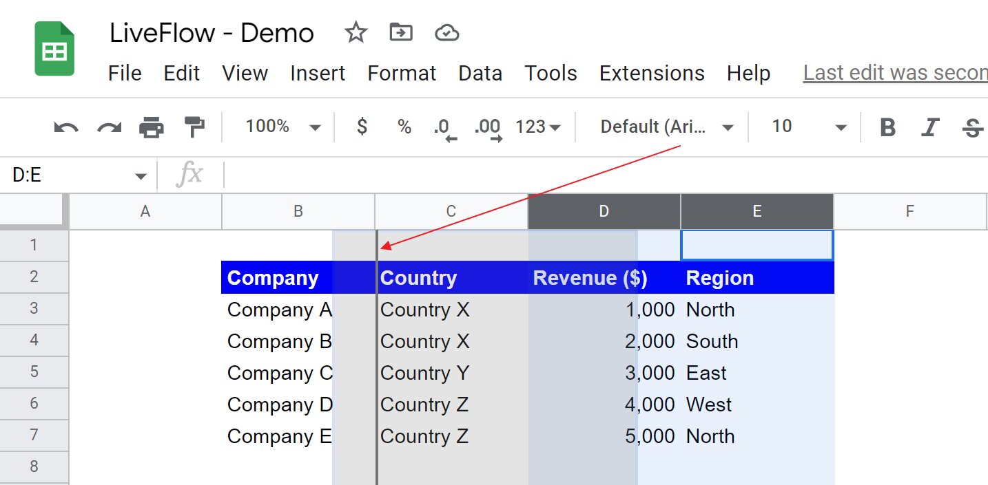 How To Move Columns In Google Sheets Robots