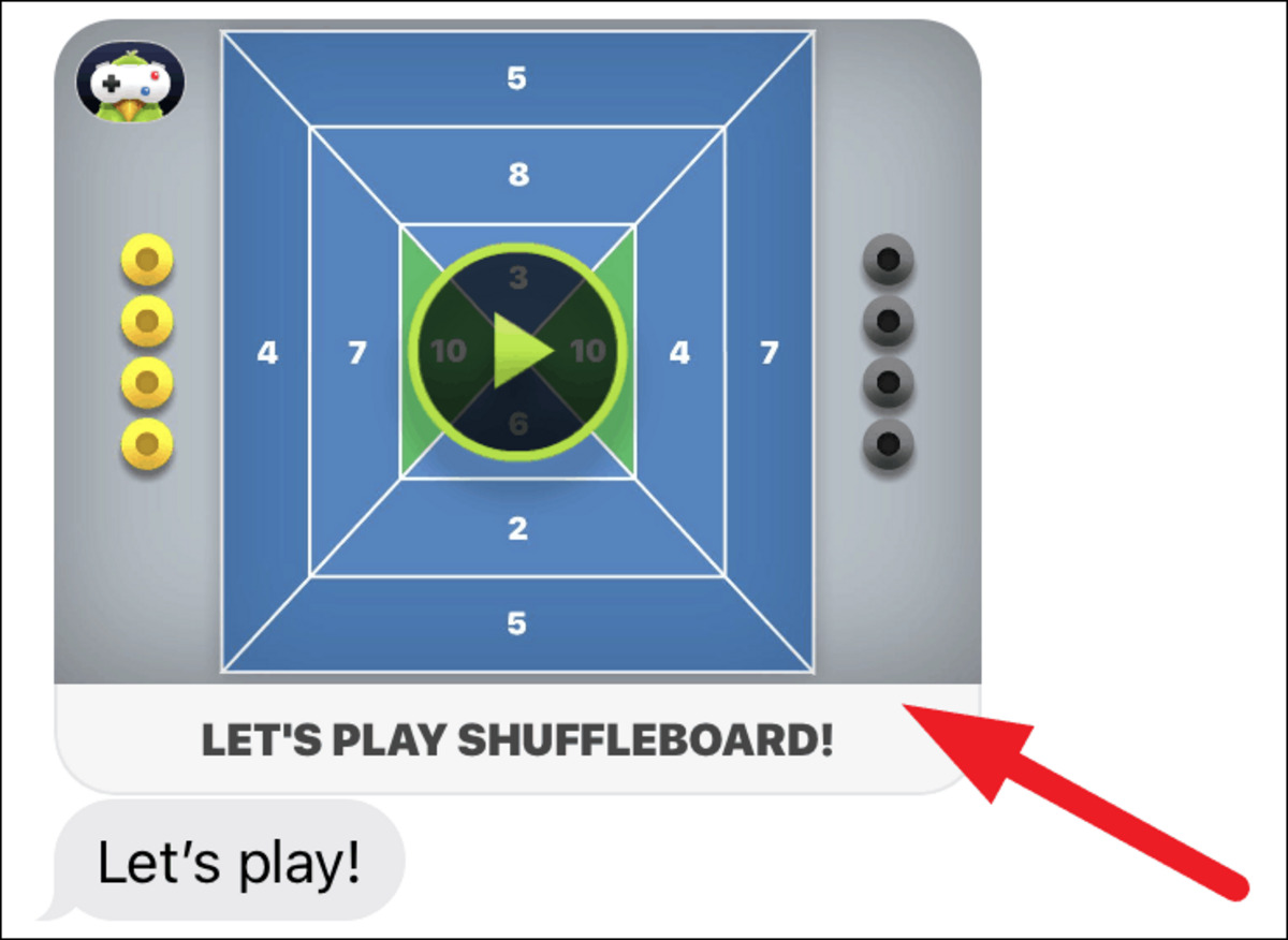 How To Play Shuffleboard On IMessage