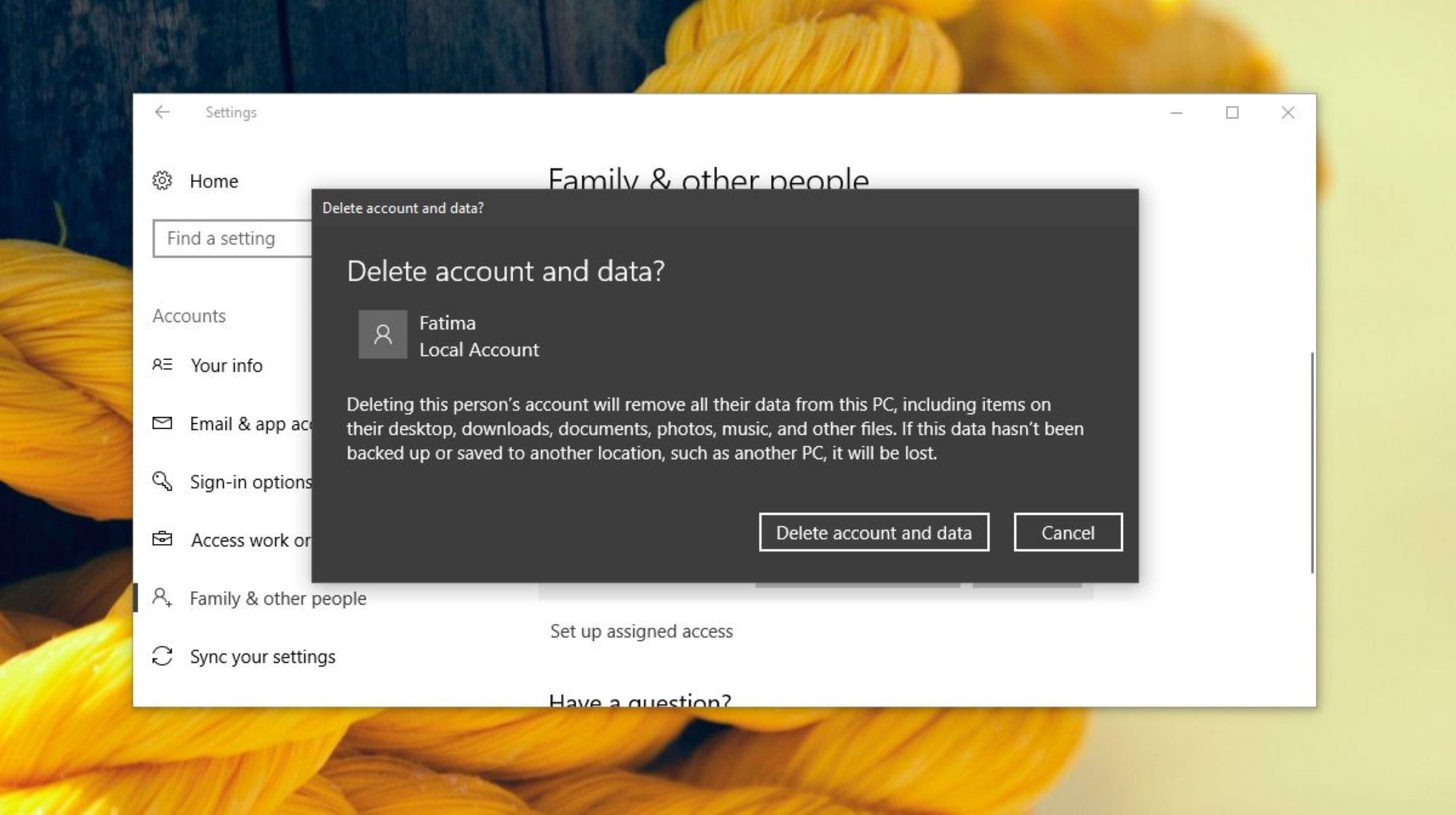 How To Remove A User From Windows 10