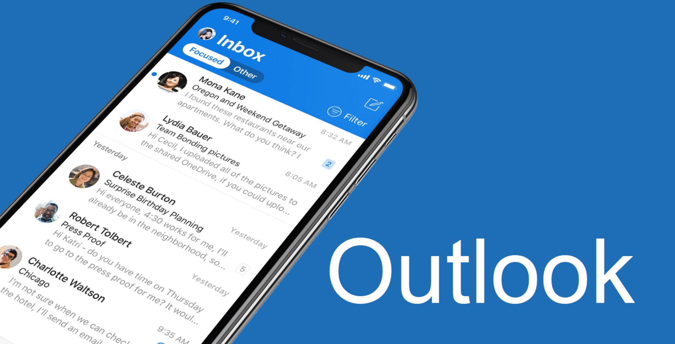 how to save email in outlook mobile