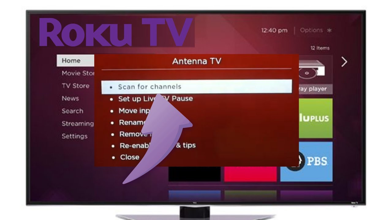 How To Scan Channels On Roku Tv