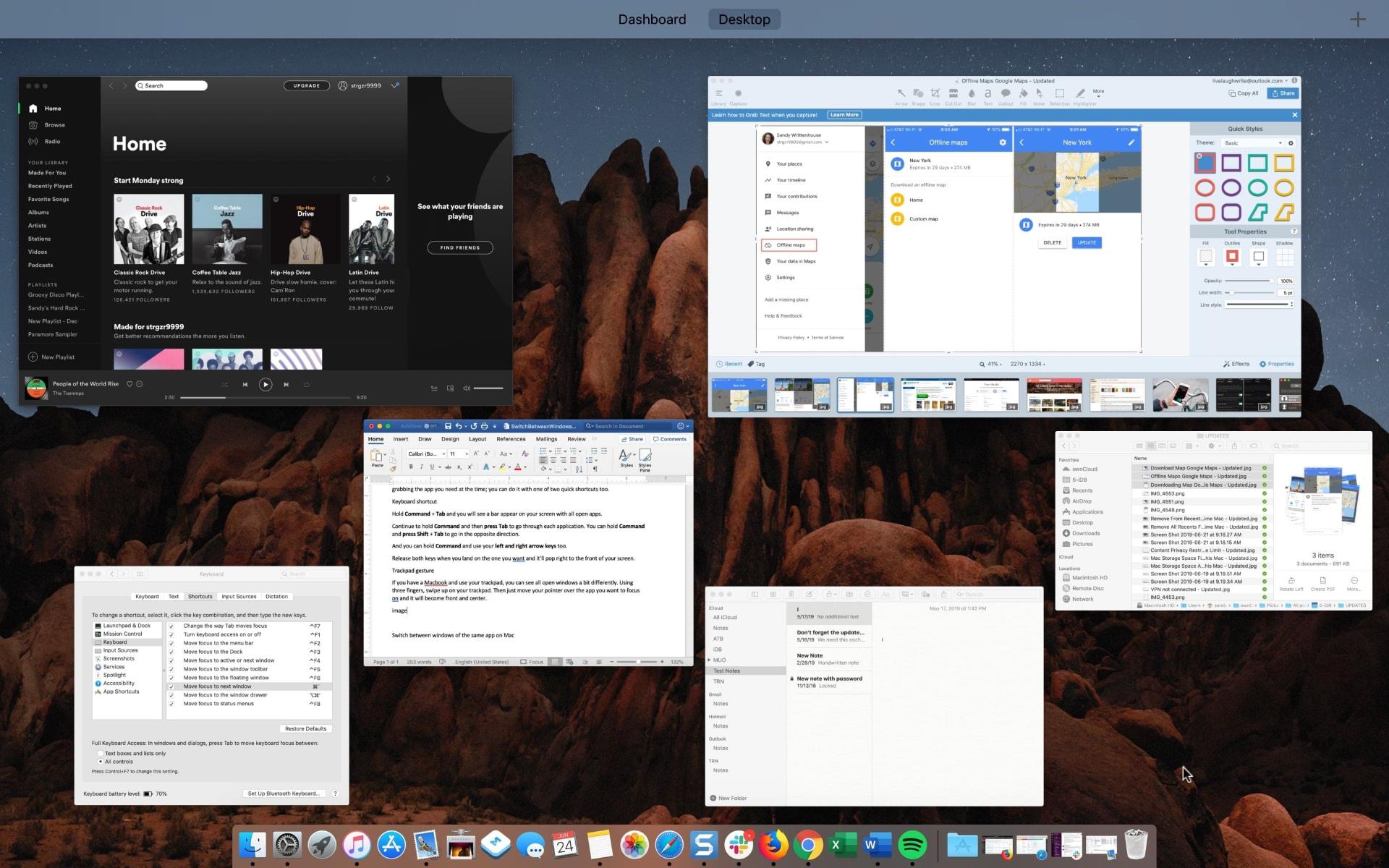 How To See All Open Windows On Mac