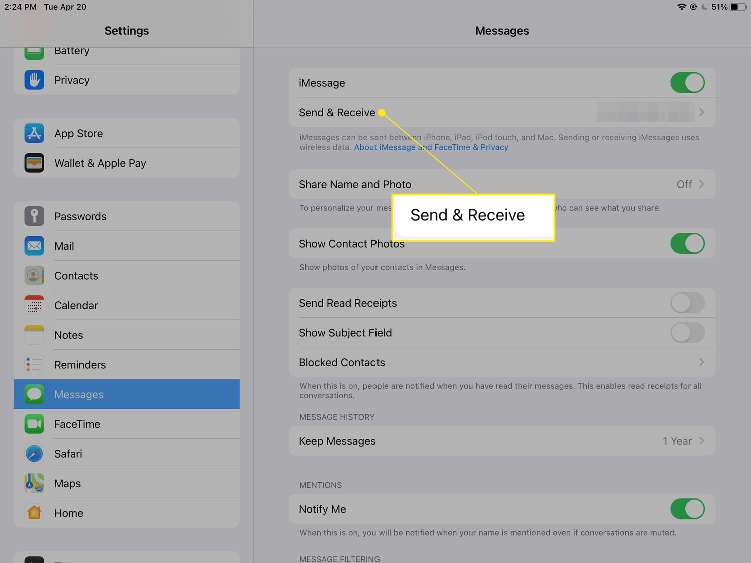 How To Set Up IMessage On Ipad