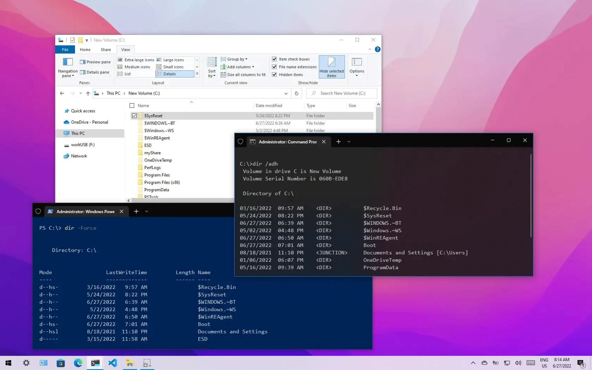 How To Show Hidden Files Windows 10