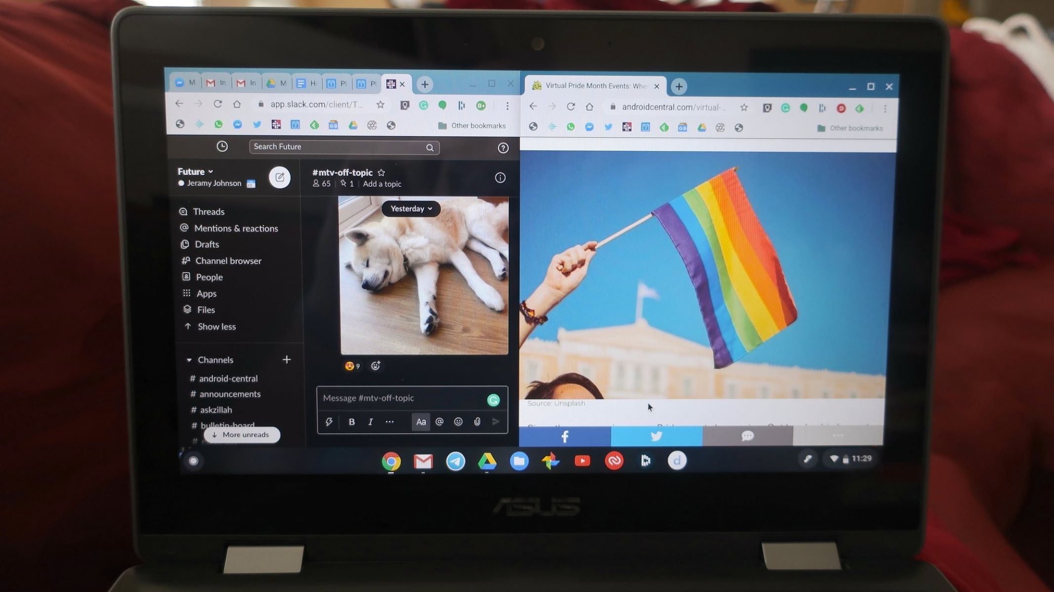 How To Split The Screen On A Chromebook