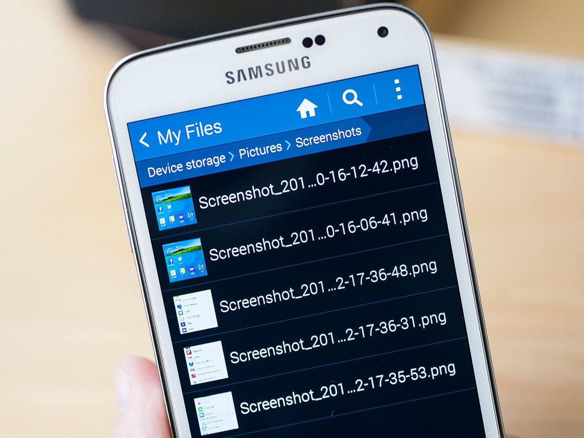 How To Take A Screenshot With A Samsung Galaxy S5